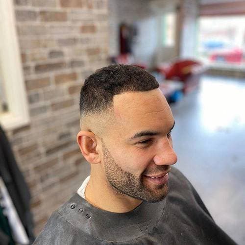 A haircut at Alpha Omega Grooming