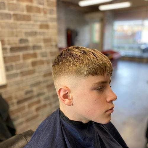 A haircut at Alpha Omega Grooming
